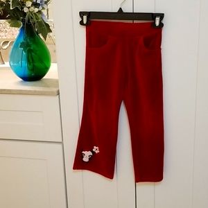 Rich wine colored pants from gymboree